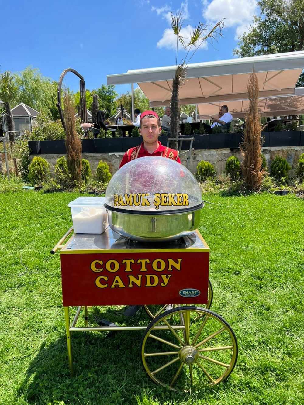 PAMUK ŞEKER ARABASI